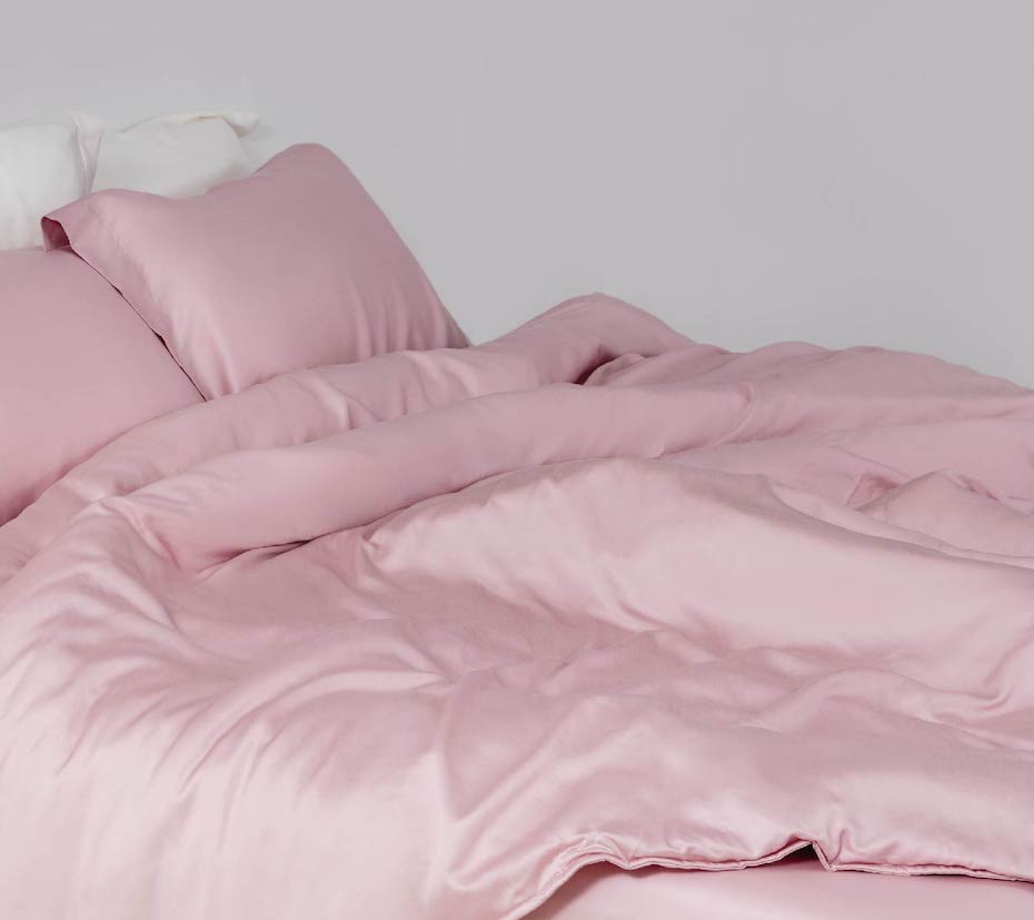 天絲被套 / 兩用被產品組合篇 - 1 - 野玫粉 Rosy Pink