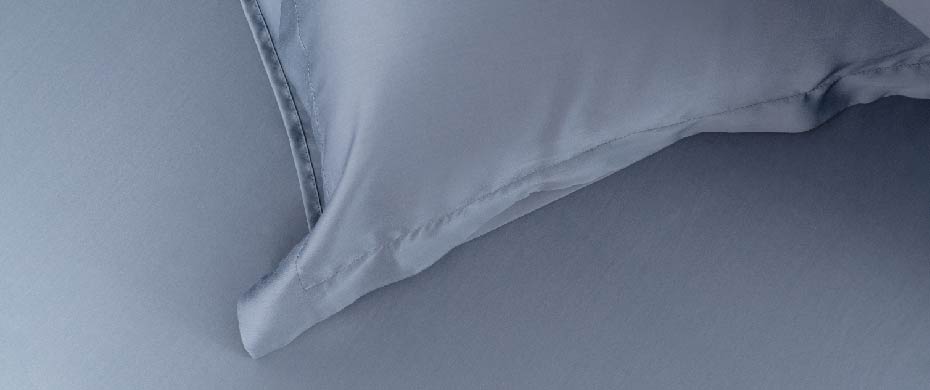 80 支天絲™ 寢具 - 400 織萊賽爾 100% TENCEL - 薄霧藍 Mist Blue 商品情境照 - 2