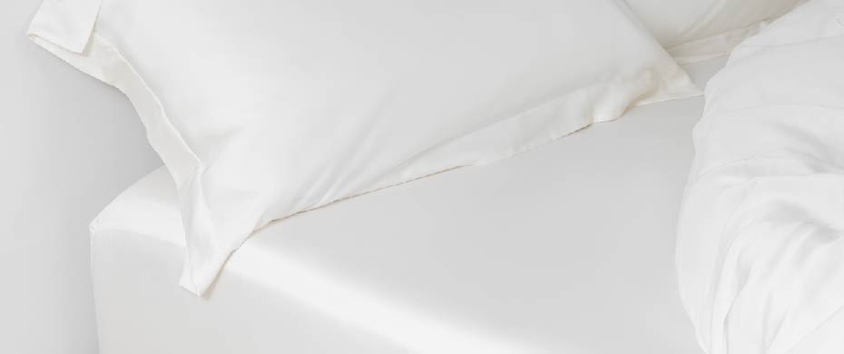 80 支天絲™ 寢具 - 400 織萊賽爾 100% TENCEL - 珍珠白 Pearl White 商品情境照 - 3