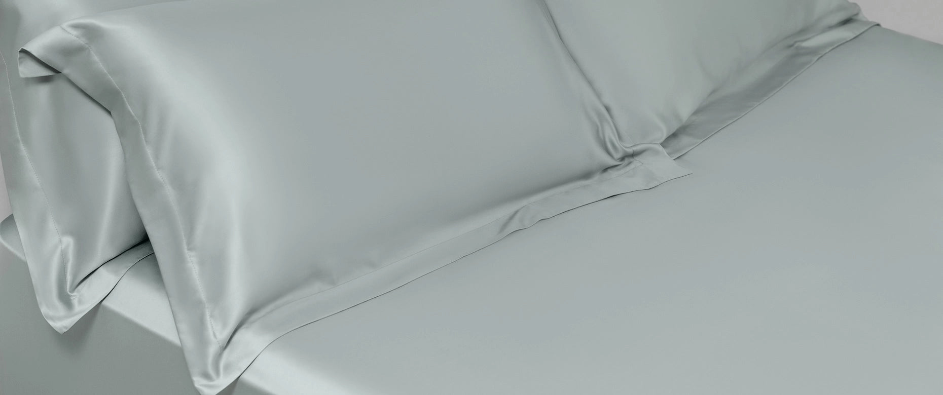 100 支雙股紗天絲™床包 + 枕套組合 - 500 織萊賽爾 100% TENCEL 灰靄藍產品情境照 - 3