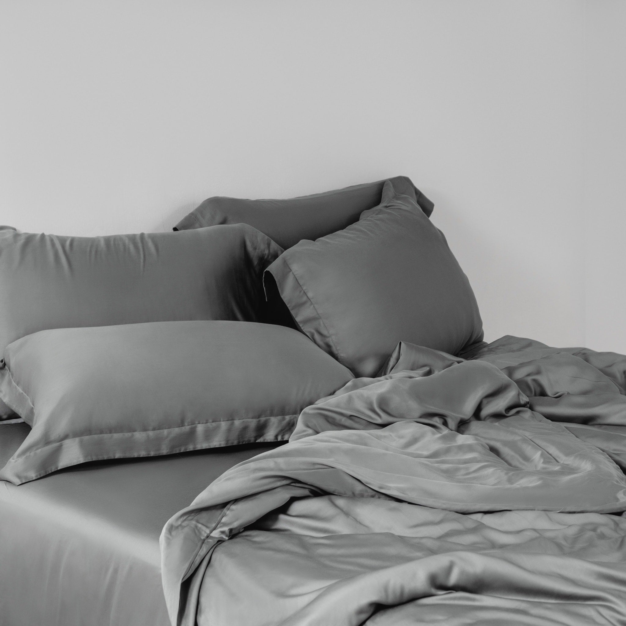 80 支天絲™ 兩用被套 - 極致灰 Ultimate Grey - 400 織萊賽爾 100% TENCEL 產品照 - 4