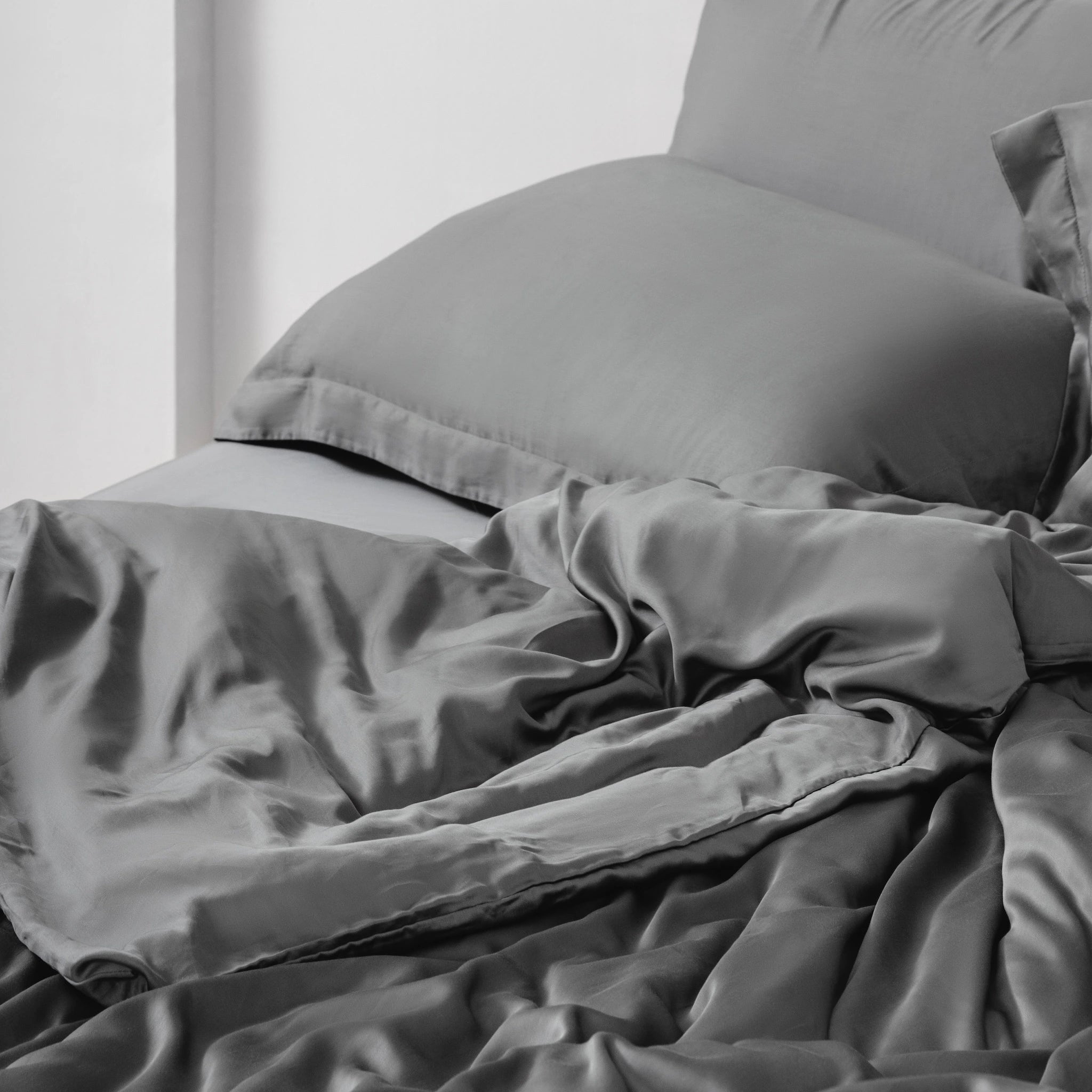 80 支天絲™ 兩用被套 - 極致灰 Ultimate Grey - 400 織萊賽爾 100% TENCEL 產品照 - 5