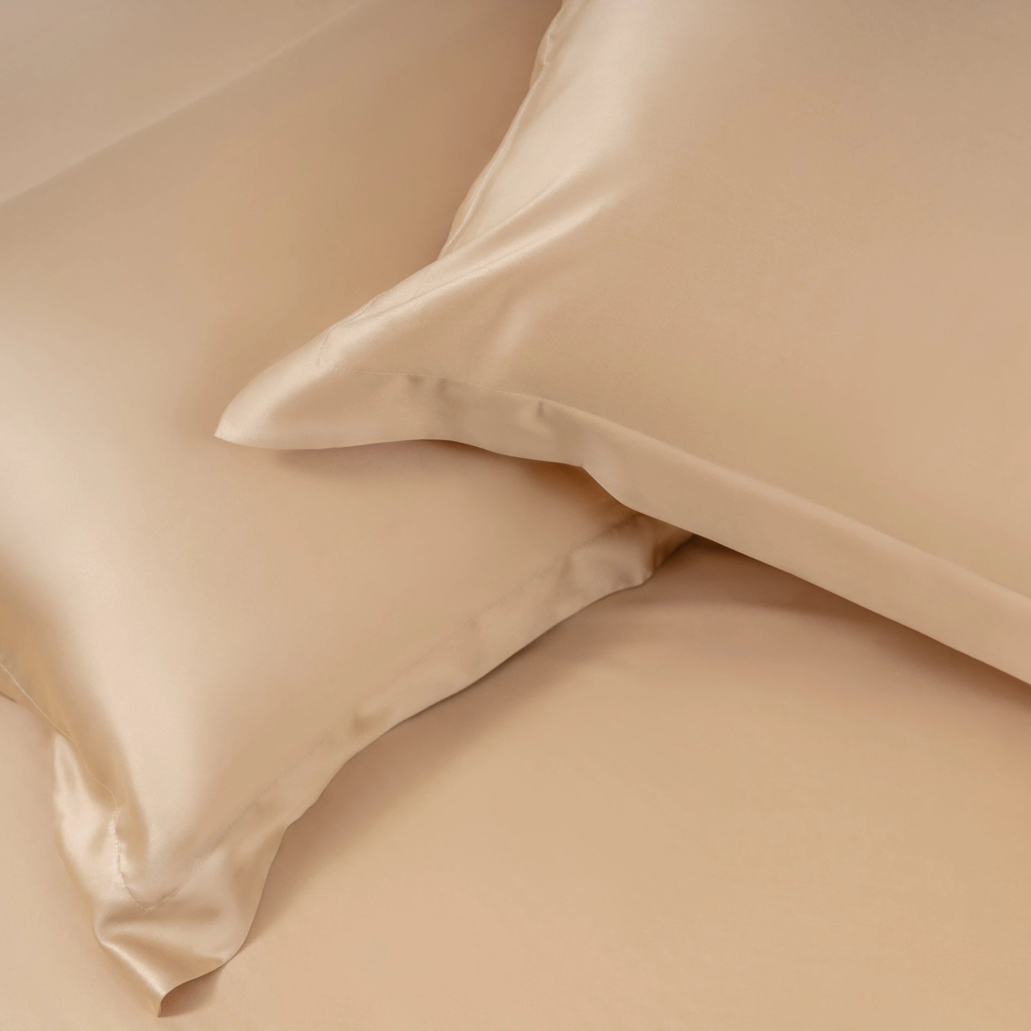 100 支天絲™ 寢具組(床包+枕套)- 柔和桃 Peach Fuzz - 雙股紗 / 500 織萊賽爾 100% TENCEL 產品照 - 4