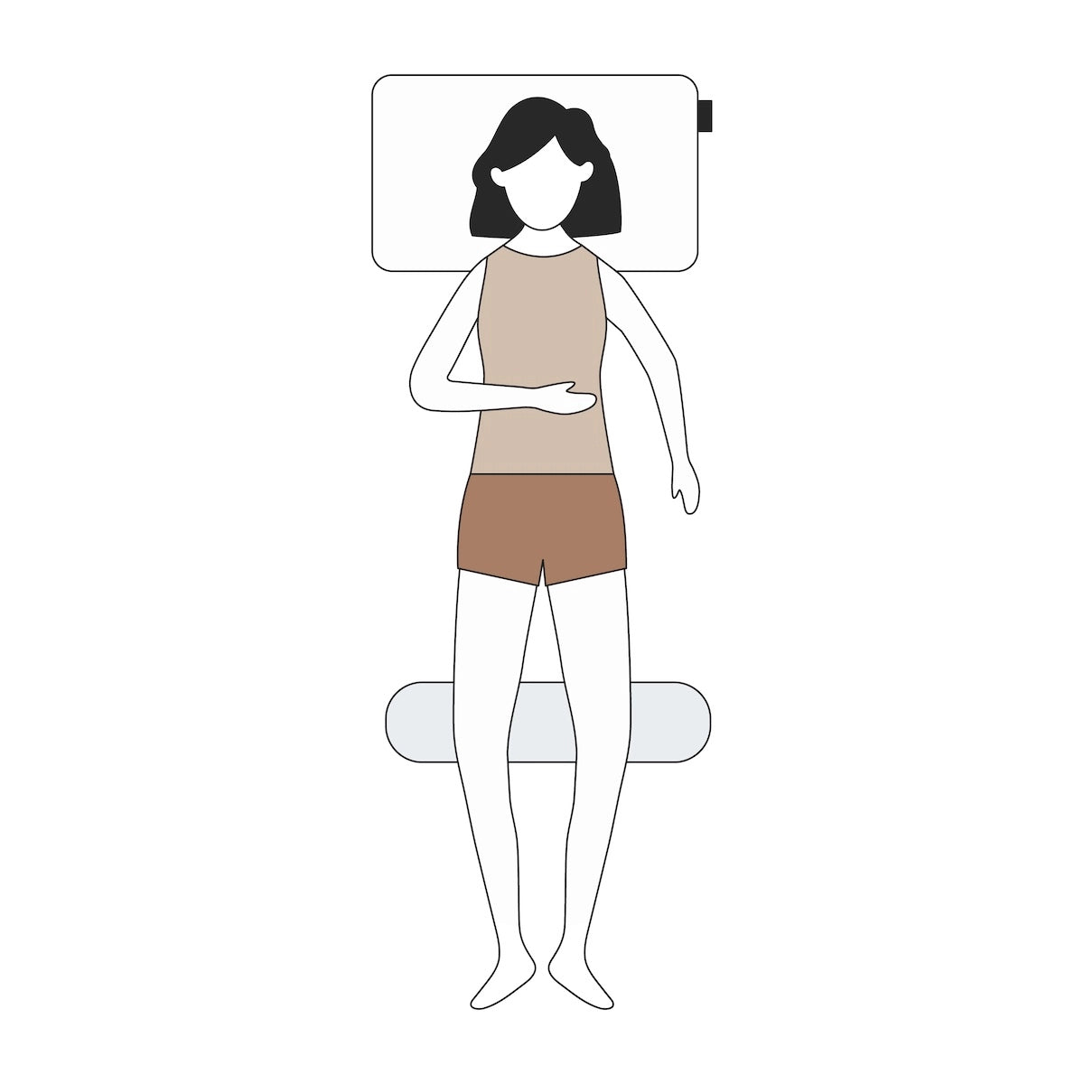 睡姿參考-正睡/仰睡