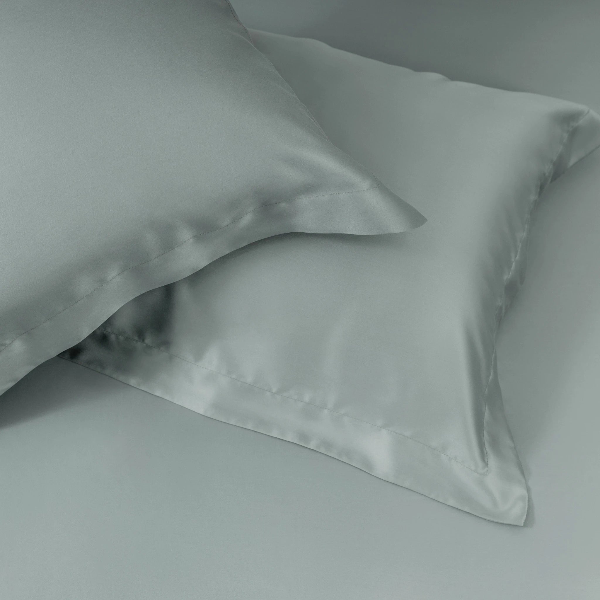 100 支雙股紗天絲™床包 + 枕套組合 - 500 織萊賽爾 100% TENCEL - 灰靄藍 產品照 - 4